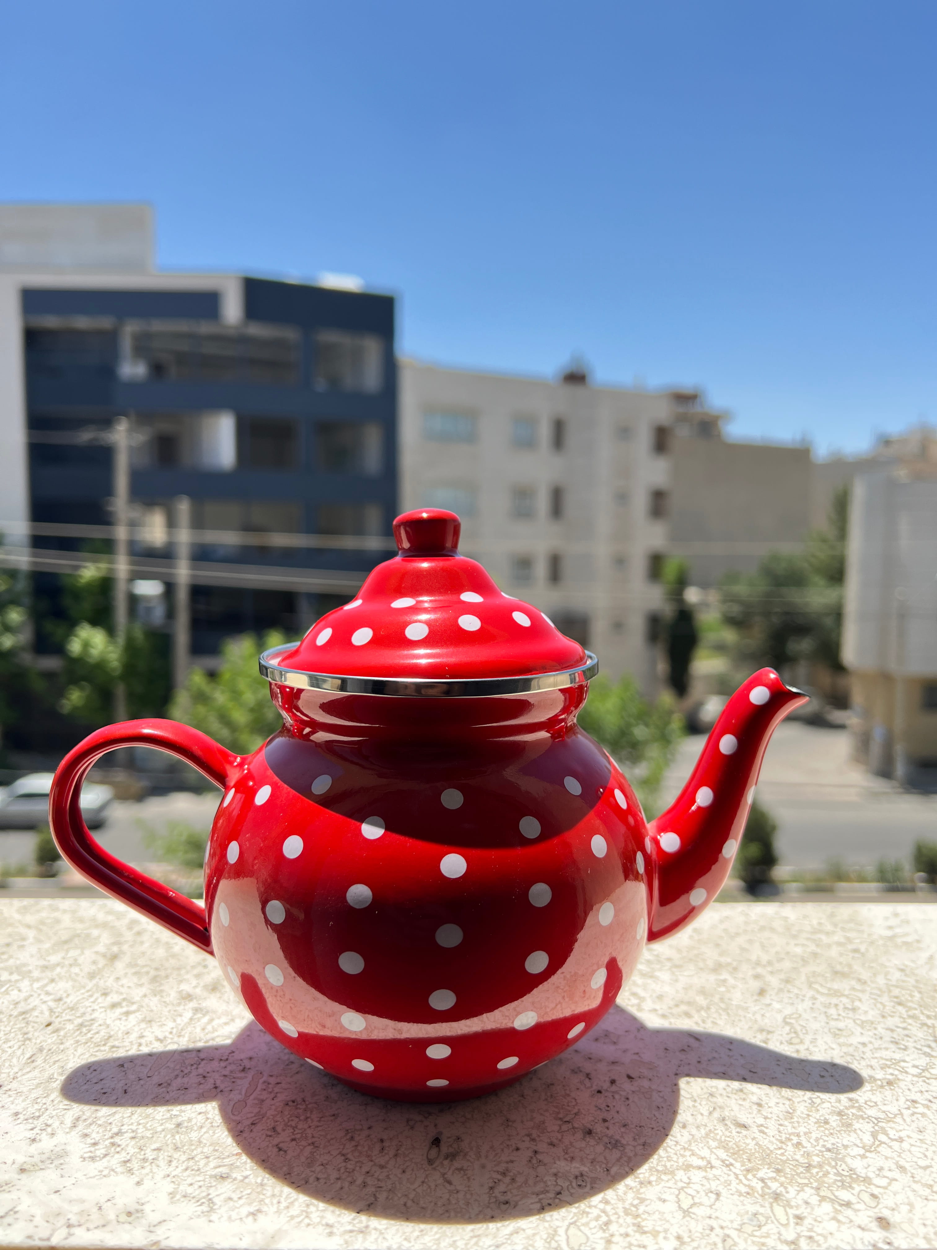 قوری لعابی خالخالی